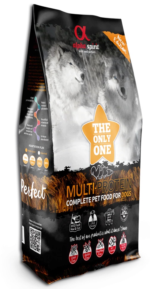 Miscota Alpha Spirit Cibo Secco Naturale per Cani Multiprotein