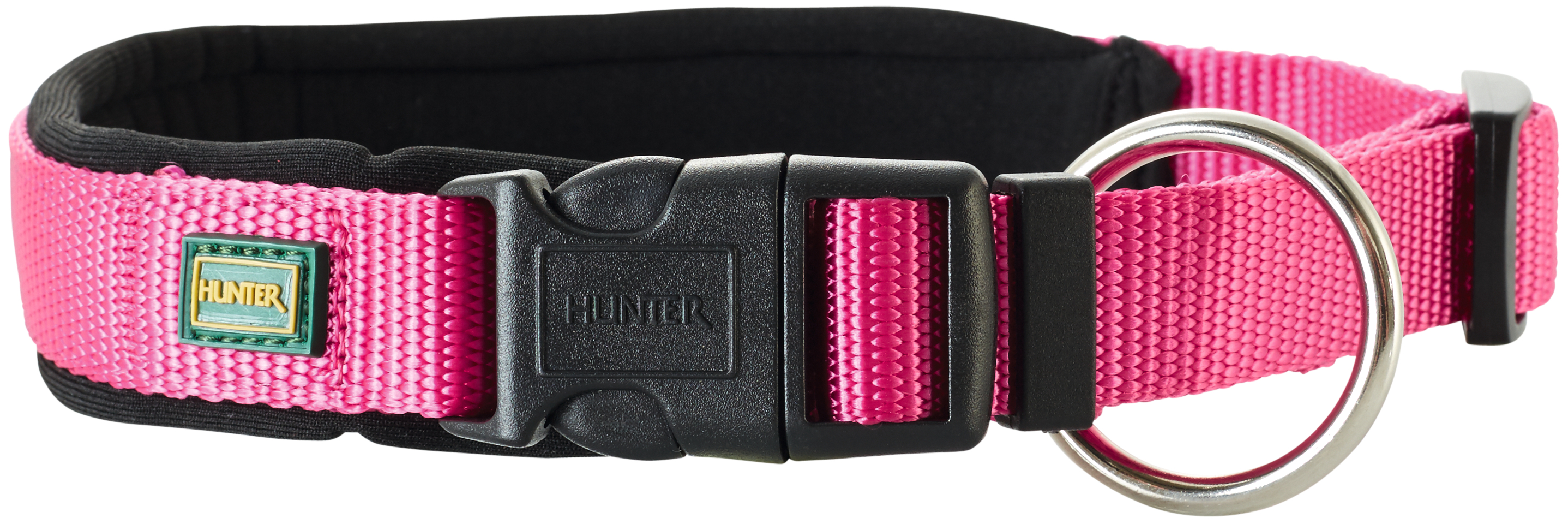 Miscota Hunter Collare per cani in nylon Neopren Vario Plus per cani lamponi