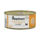 Barattolo di petto di pollo con formaggio per gatti