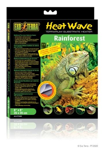 Manta termica calor para animales y reptiles 8W de 18 x 28cm