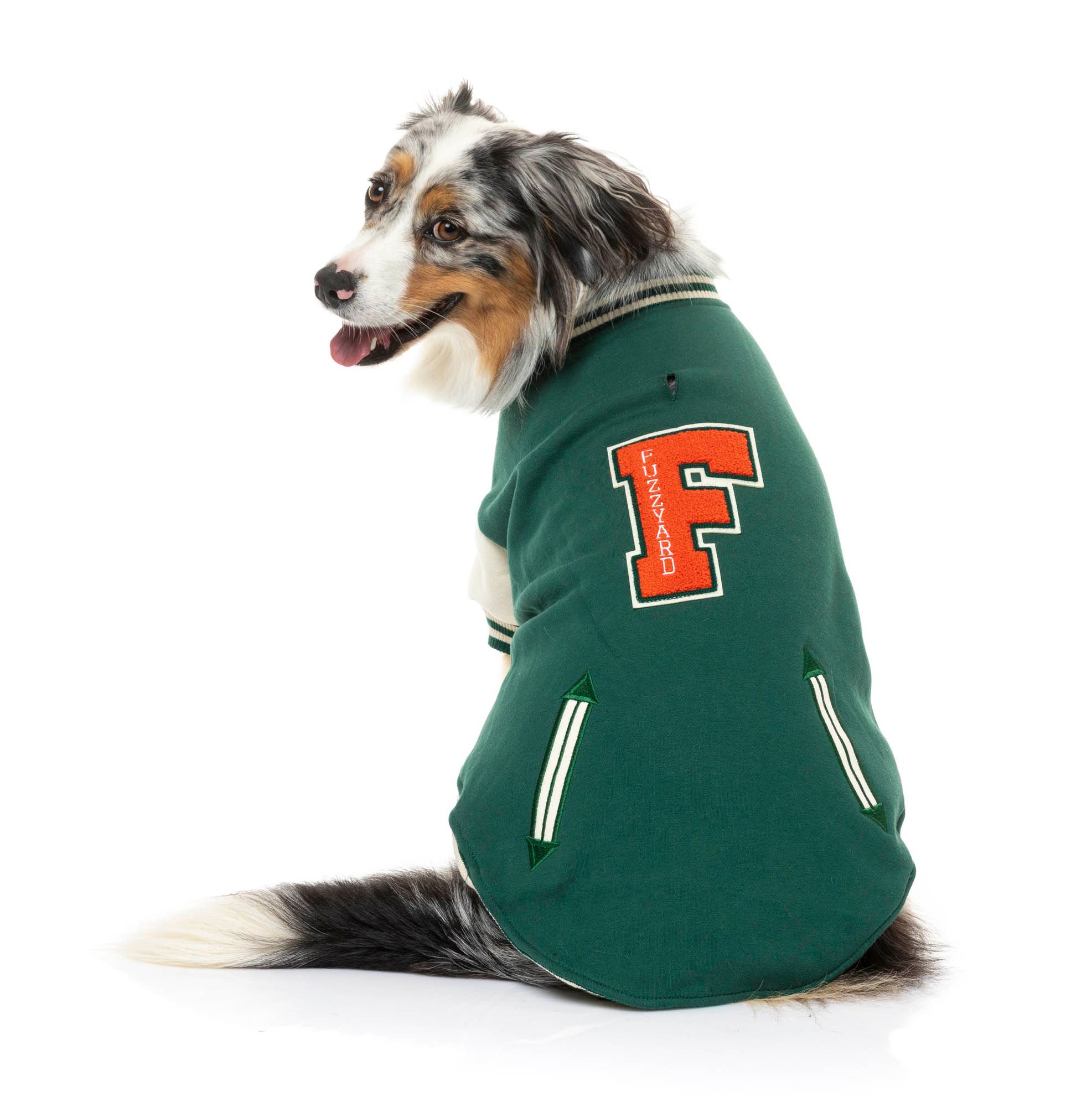 Miscota FuzzYard Giacca Letterman Verde