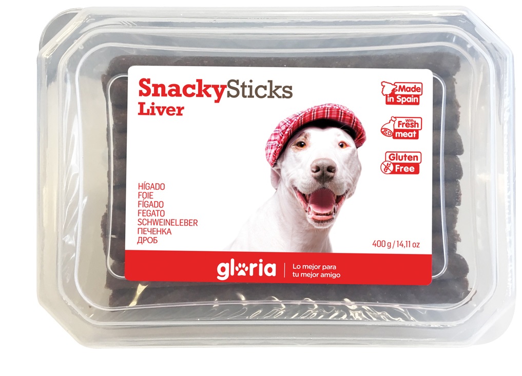 Miscota Gloria Pets Snackys Sticks Higado 900Gr