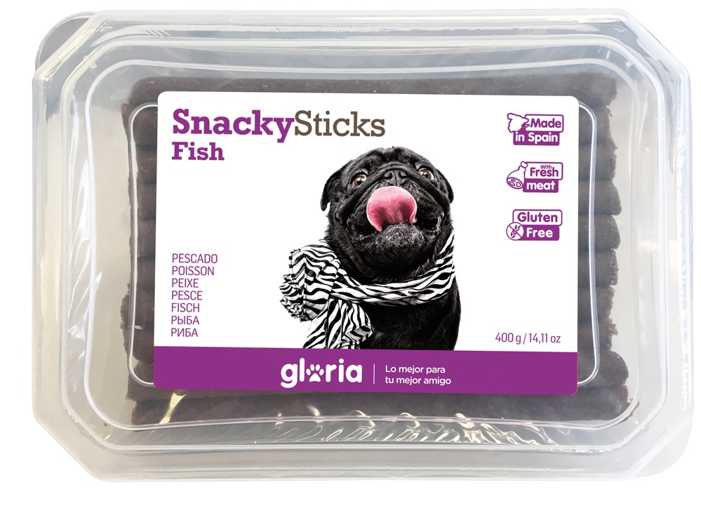 Miscota Gloria Pets Snackys Sticks Fish 400Gr