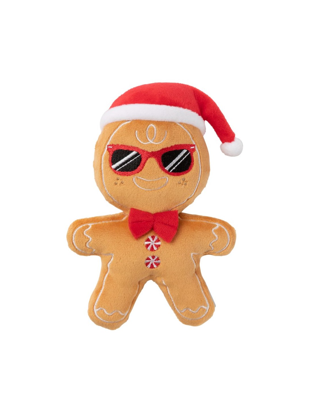 Miscota FuzzYard Peluche Navideño Mr Gingerbread para Perros