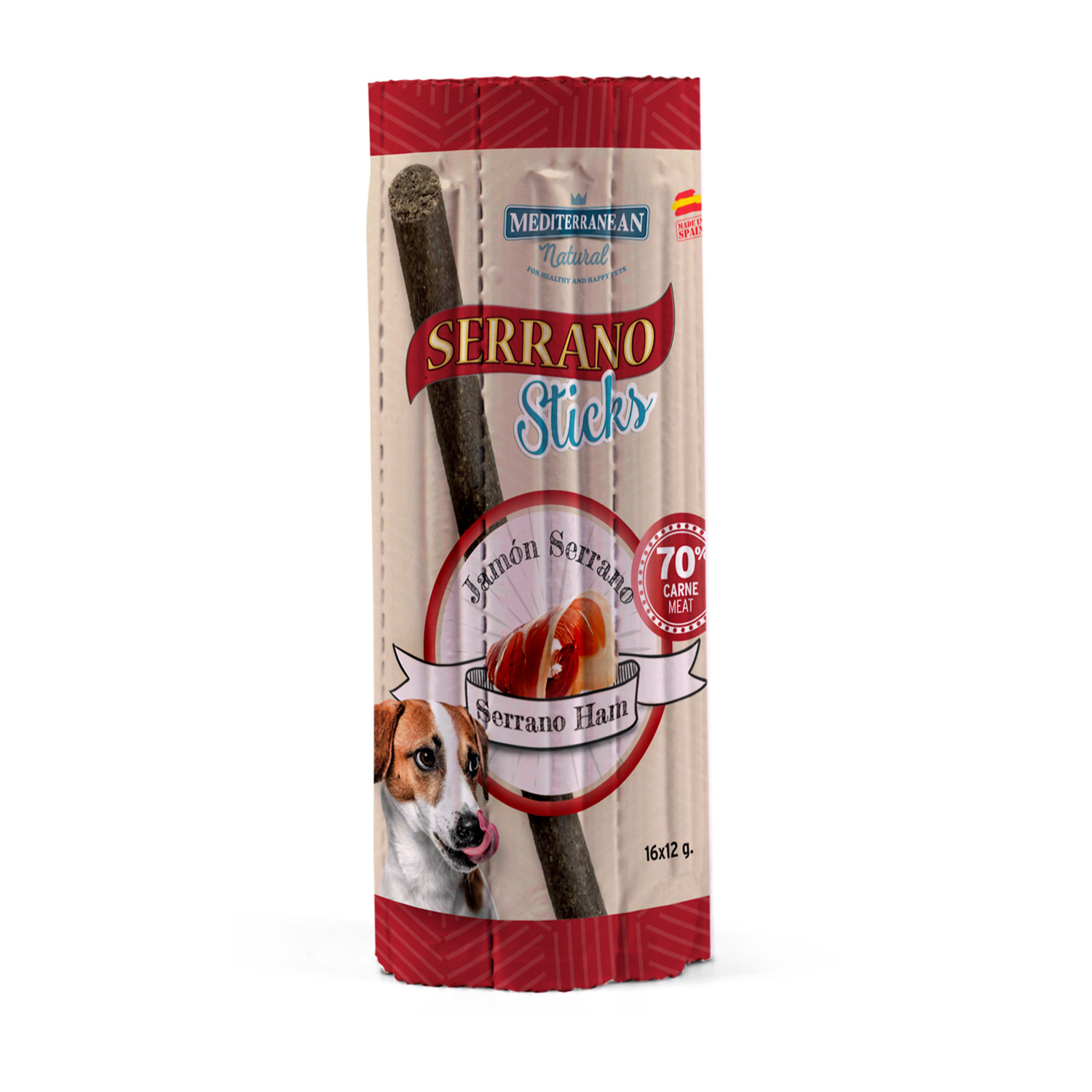 Miscota Mediterranean Natural Serrano Serrano Sticks Serrano