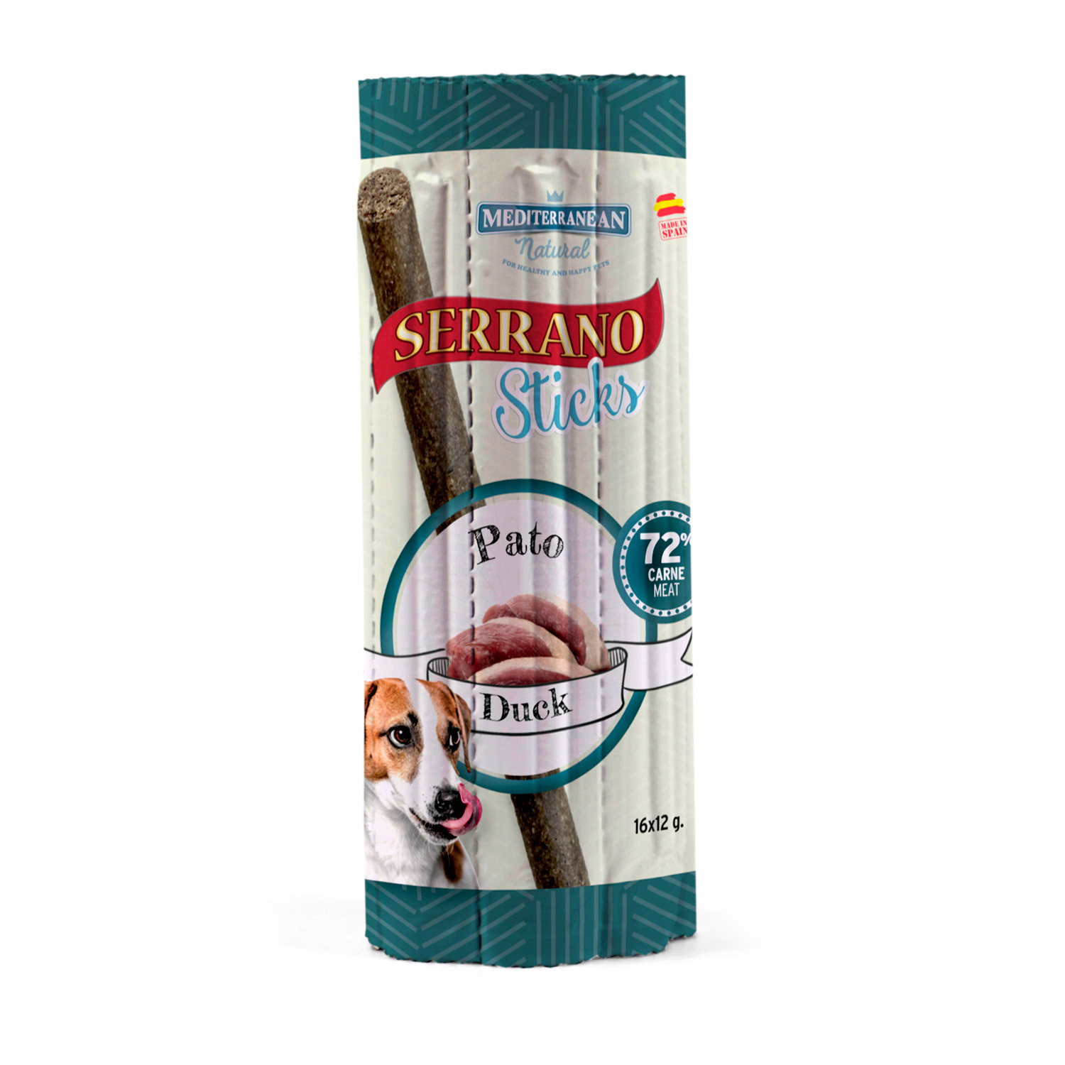 Miscota Mediterranean Natural Pato Serrano Sticks