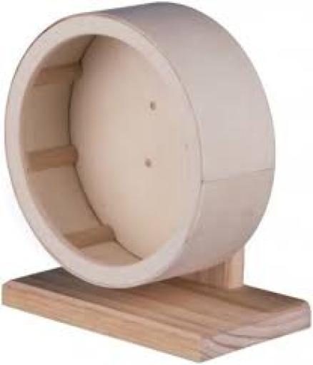 trixie wooden exercise wheel