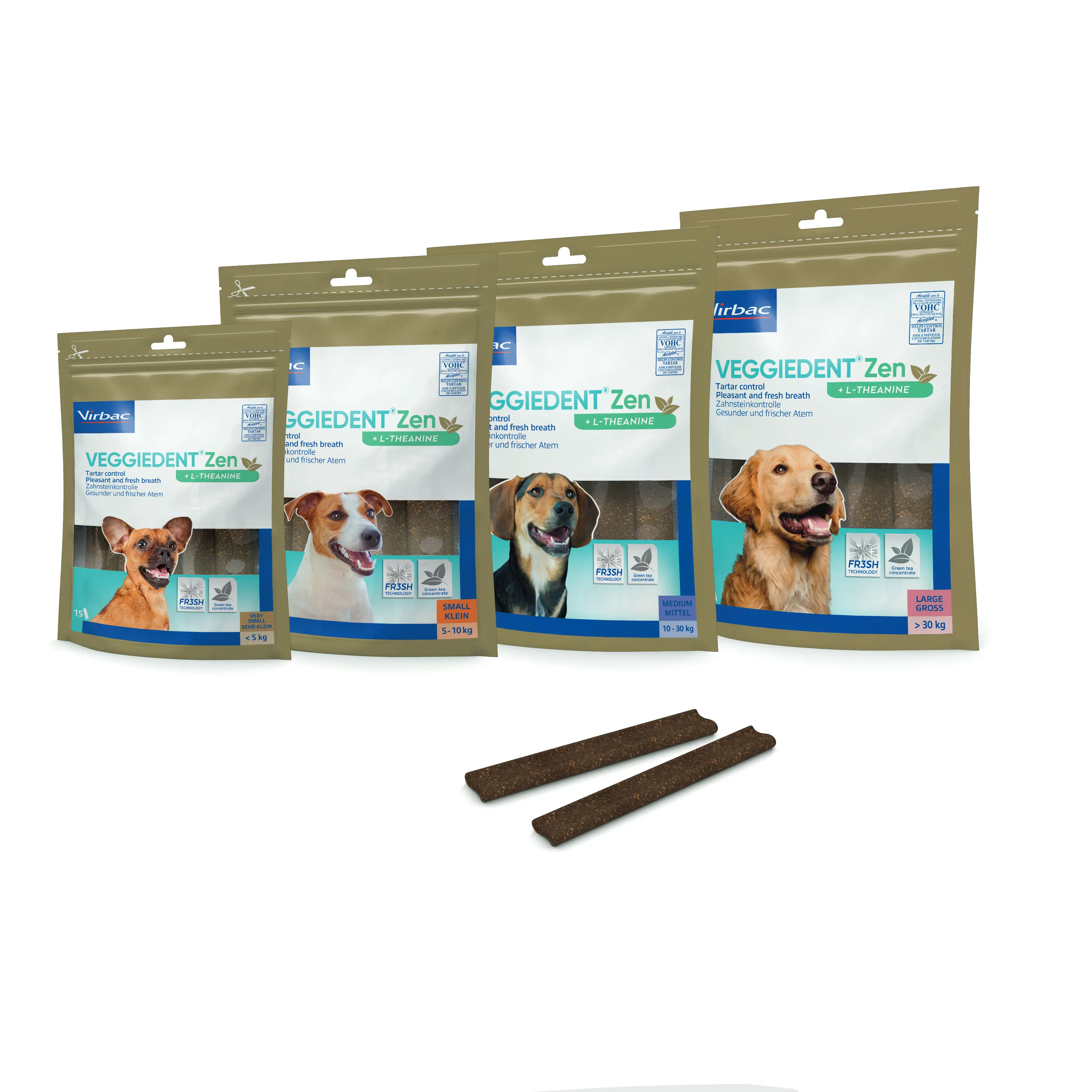 Miscota Virbac Veggiedent Zen Snack dentale per cani