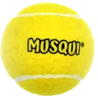 Balle de tennis jaune pour chiens 6 cm