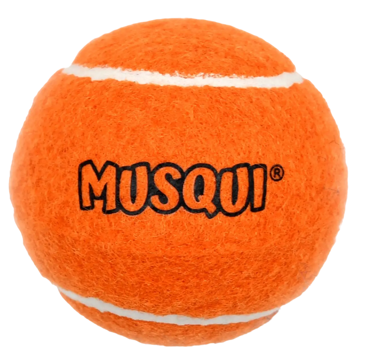 Miscota Musqui Pallina da tennis arancione per cani