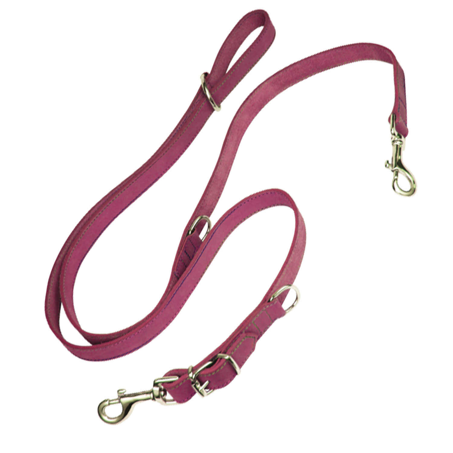 Miscota Gloria Pets Cinturino In Pelle Rosa Nobuk