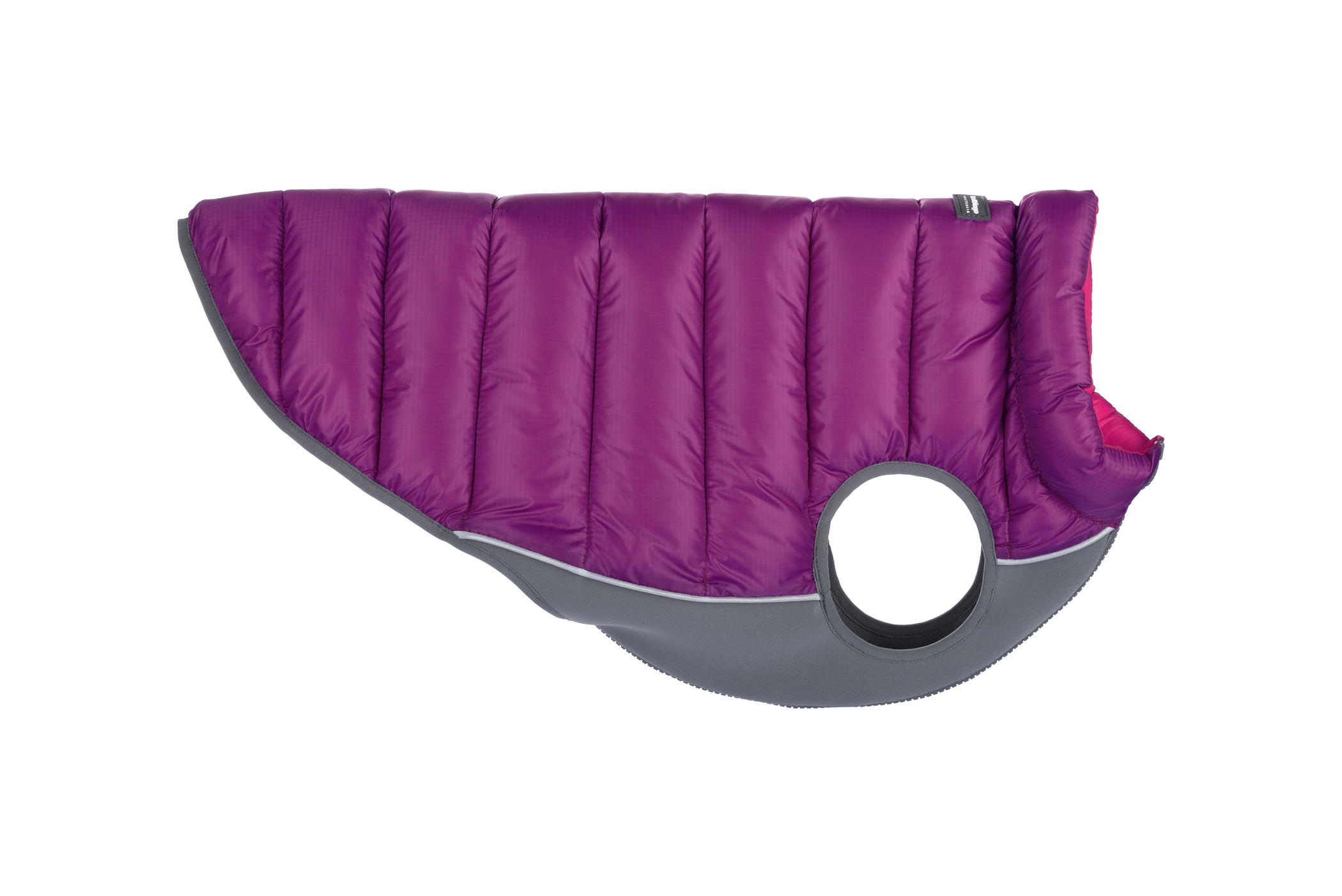 Miscota Red Dingo Violo Reversible Coat Puffer Jachet Purple