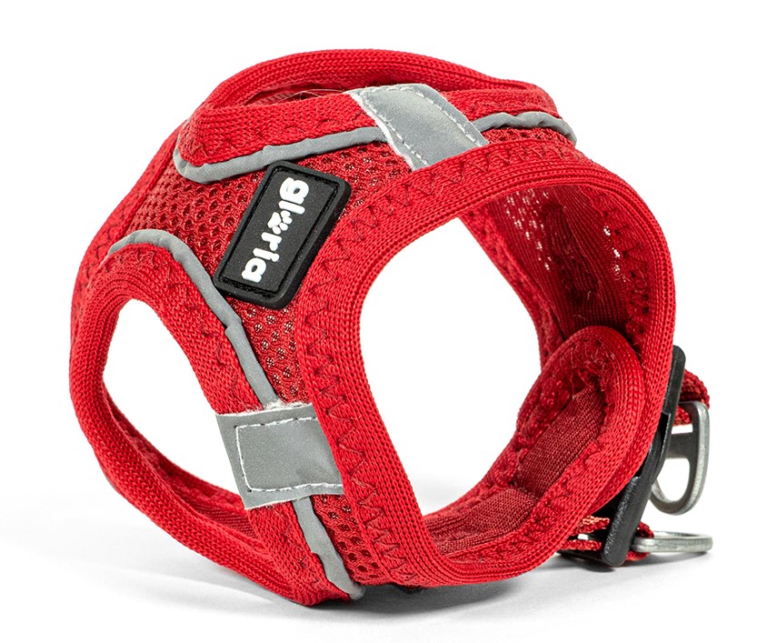 Miscota Gloria Pets Pettorina/Vestito Air Mesh Trek Star Rosso Scuro per Cani