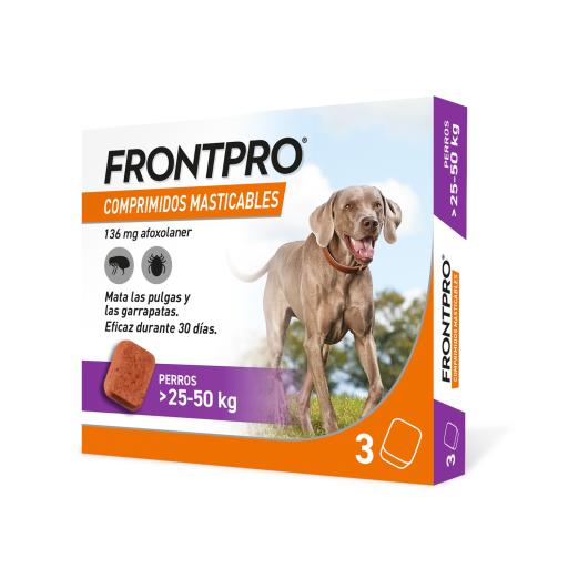 Antiparasitäre Hundekauartikel für Hunde von 25 bis 50 kg