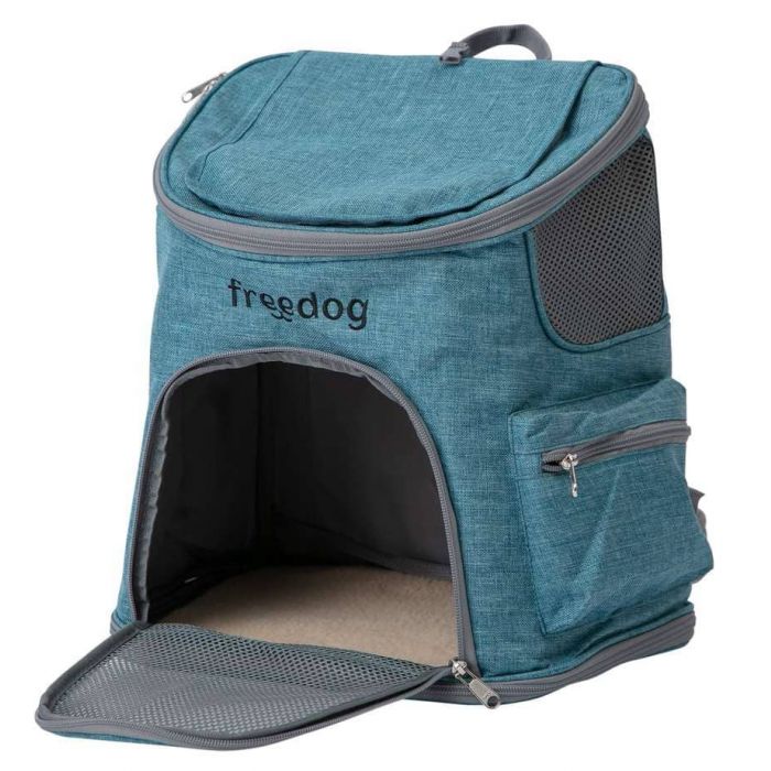 Miscota Freedog Zaino Makalu blu cielo per cani e gatti