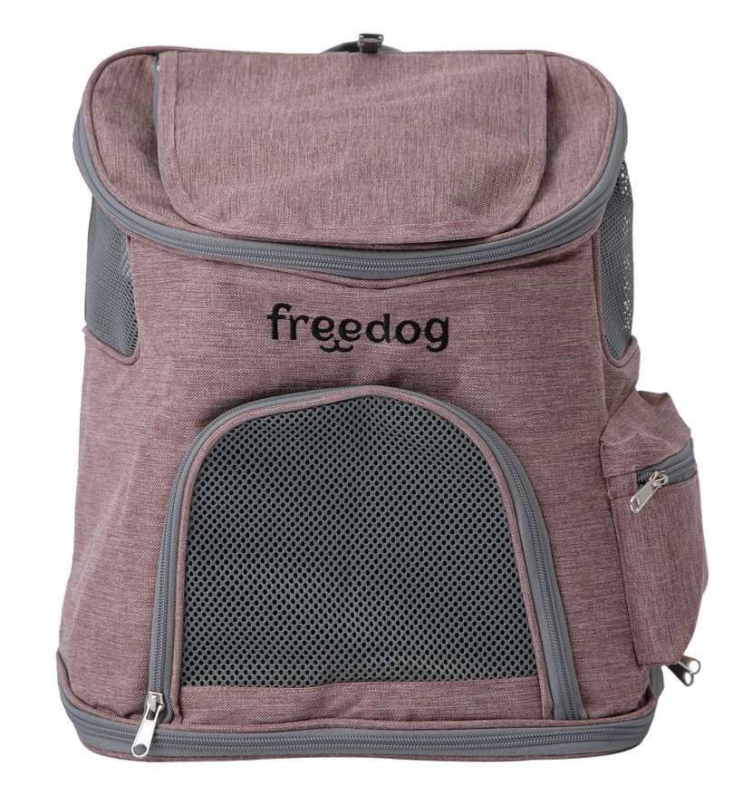 Miscota Freedog Zaino Makalu marrone per cani e gatti