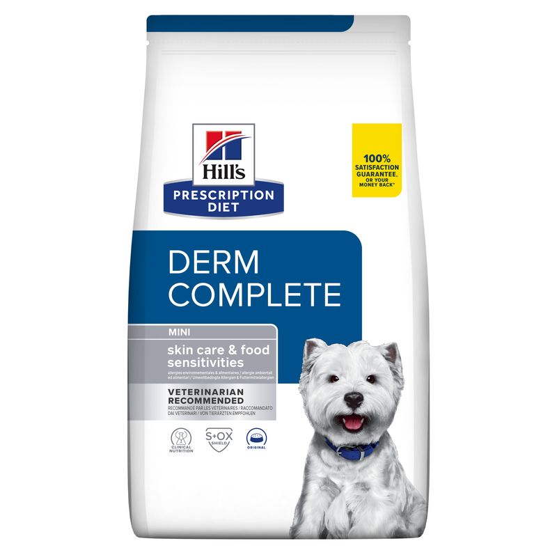 Miscota Hill's Prescription Diet Canine Derm Complete Mini