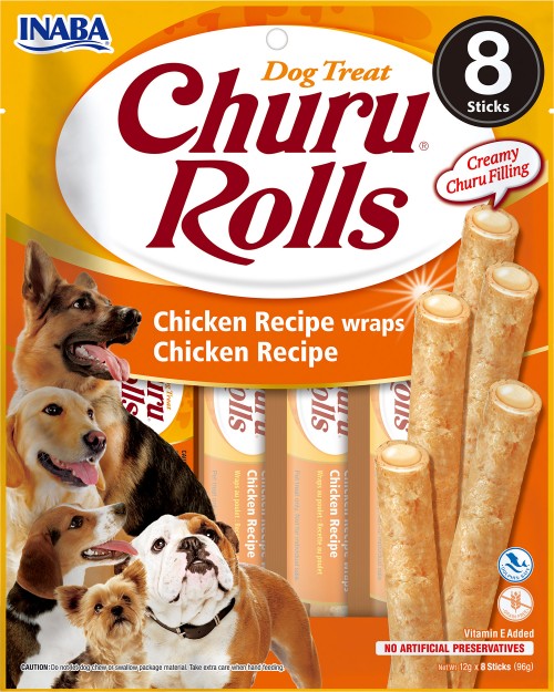 Miscota Inaba Snack Churu Rolls Receta de Pollo para Perros