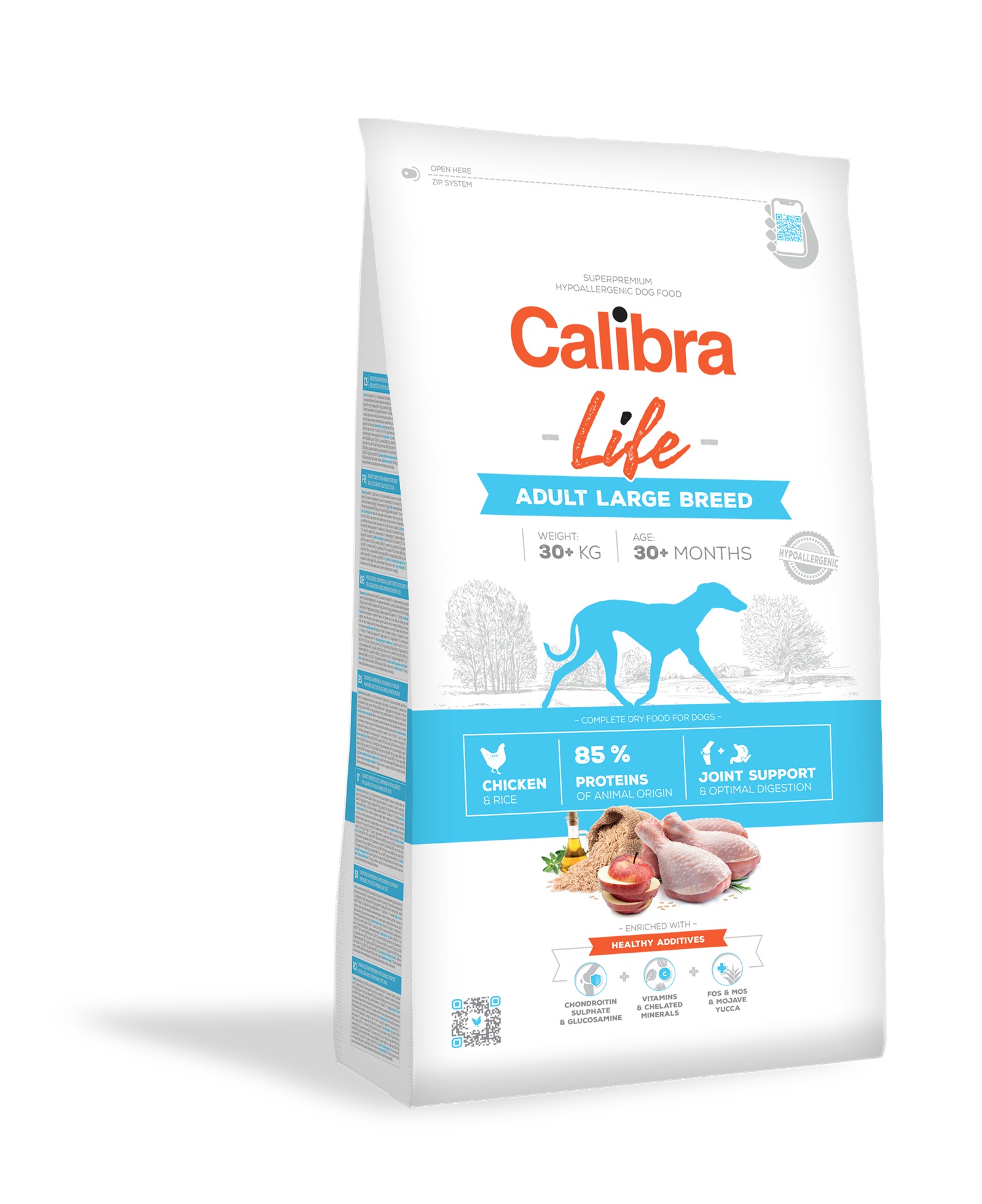 Miscota Calibra Cibo per cani Life Adult Large Breed Chicken