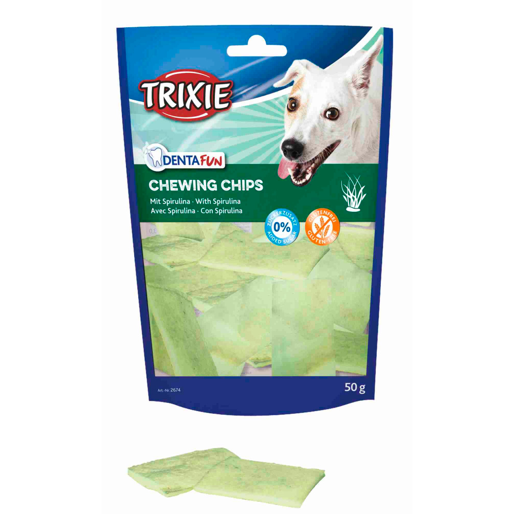 Miscota Trixie Dentafun Kauchips Light Spirulina 50 Gr