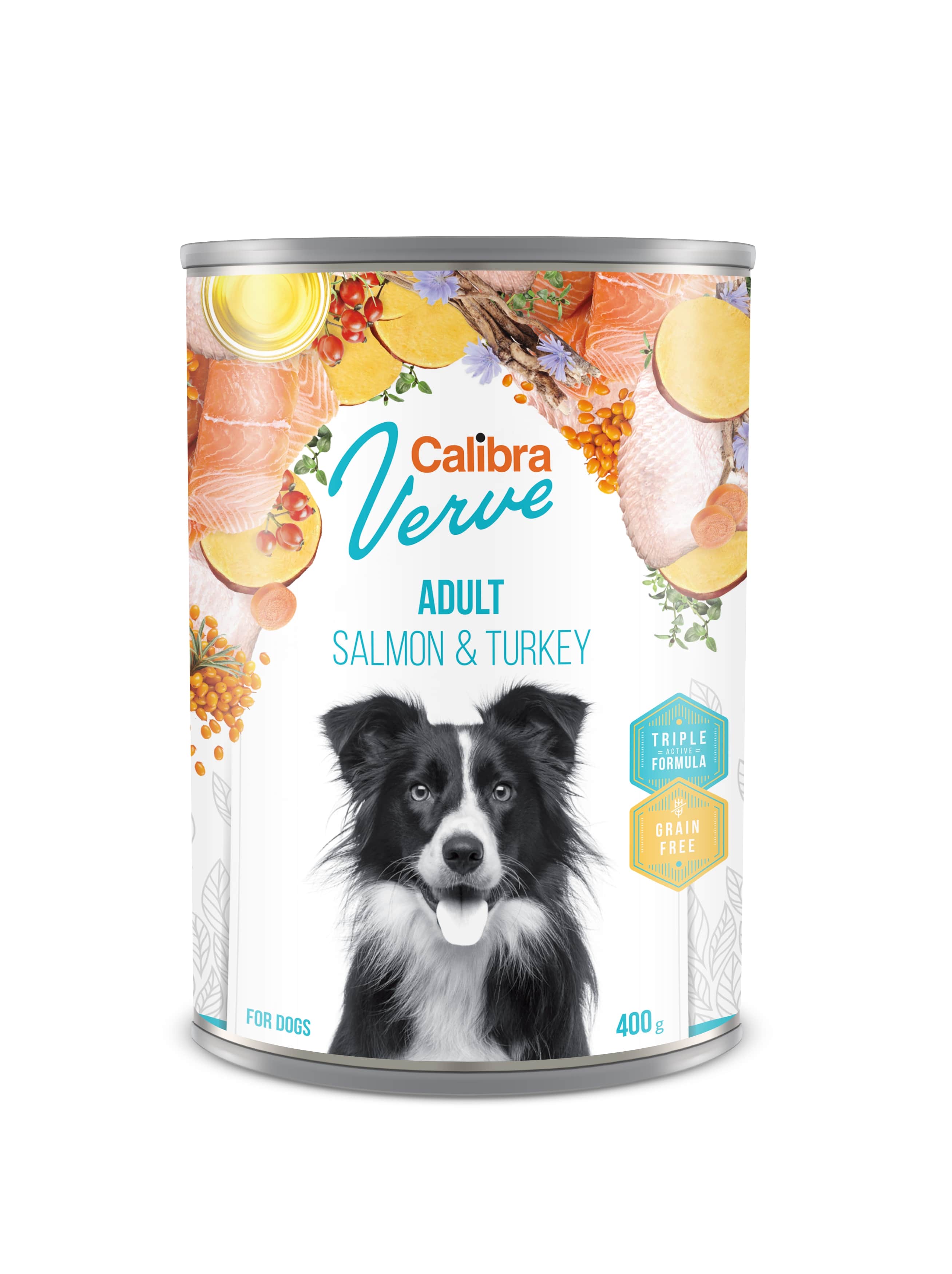 Miscota Calibra Verve Grain Free Adult Salmone e Tacchino Alimento umido per cani