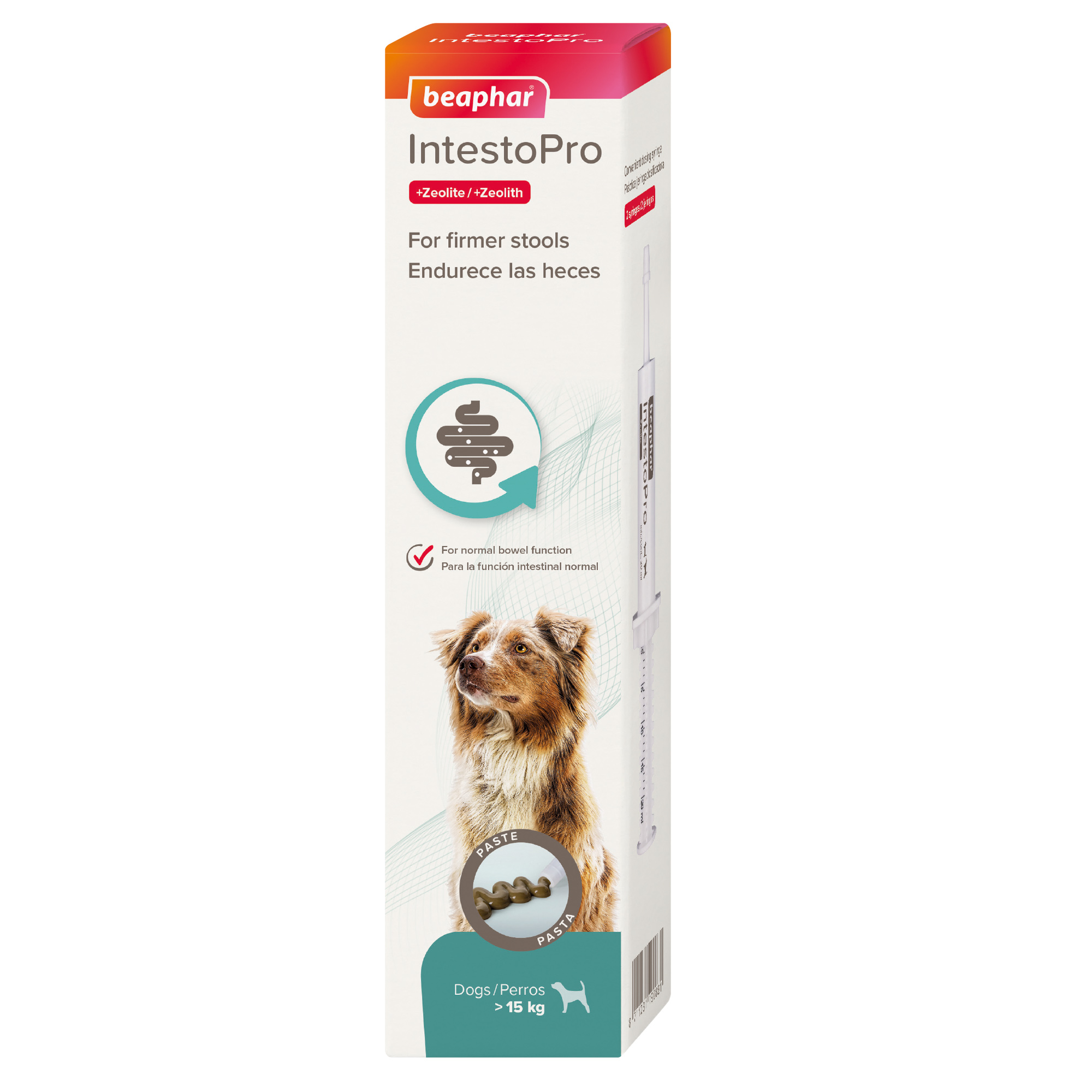 Beaphar Intestopro darmregulerende pasta voor middelgrote/grote honden 20 ml