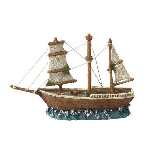 Ebi Matrosenboot-Dekoration für Aquarien