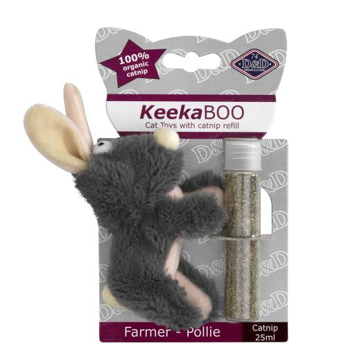 KeekaBoo Farmer Plush with Catnip