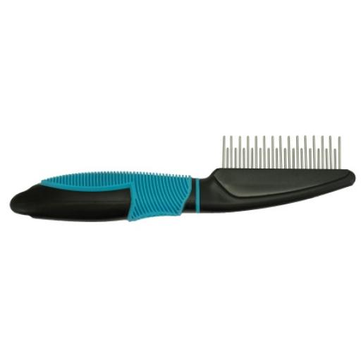 Shedding Comb with 29 Rotating Teeth Dog Barber for Dogs