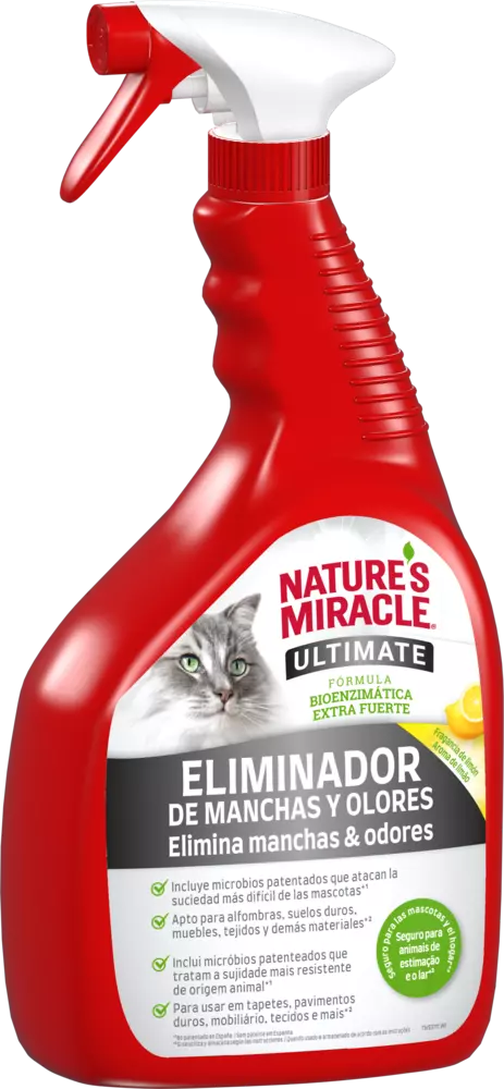 Miscota Nature's Miracle Eliminatore definitivo di macchie e odori per gatti