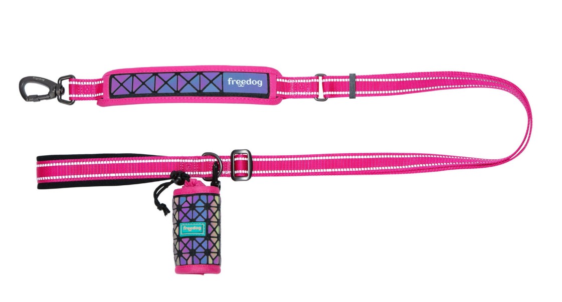 Miscota Freedog Guinzaglio per cani Boreal Fucsia Boreal