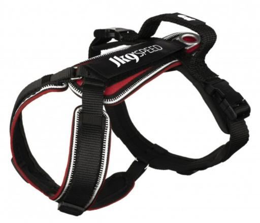 Red Speed Canicross Harness for Canicross dogs