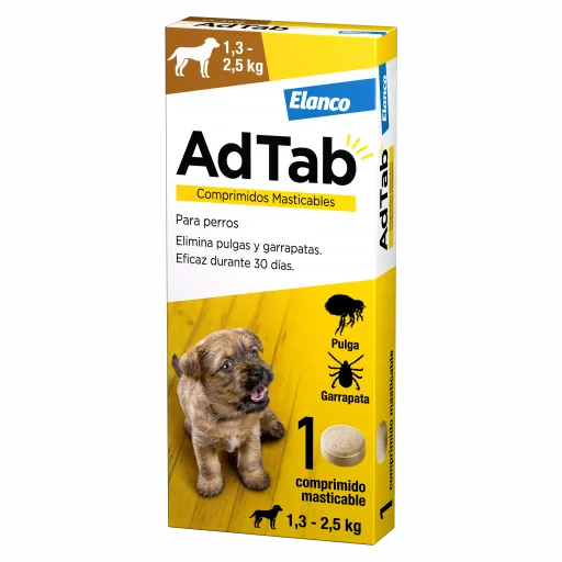 AdTab Antisite Kautabletten f&uuml;r Hunde 1,3-2,5 kg (12 mg)