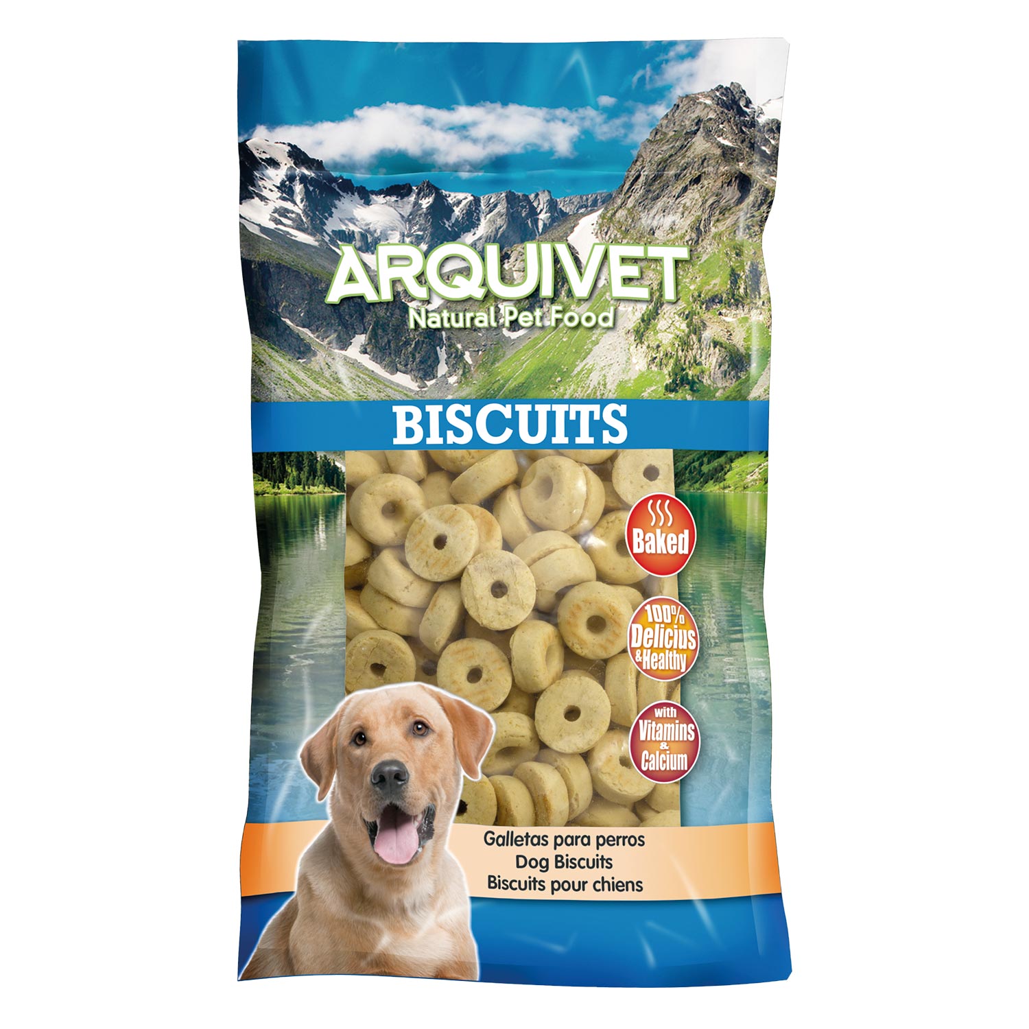 Miscota Arquivet Galletas Natural Rings para Perros