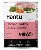 Comida H&uacute;meda de Pollo y Pavo con Zanahorias y Calabac&iacute;n para Perros Adultos 400 gr