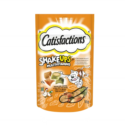 Catisfactions Grilled Poultry Shake Up Snacks for Cats