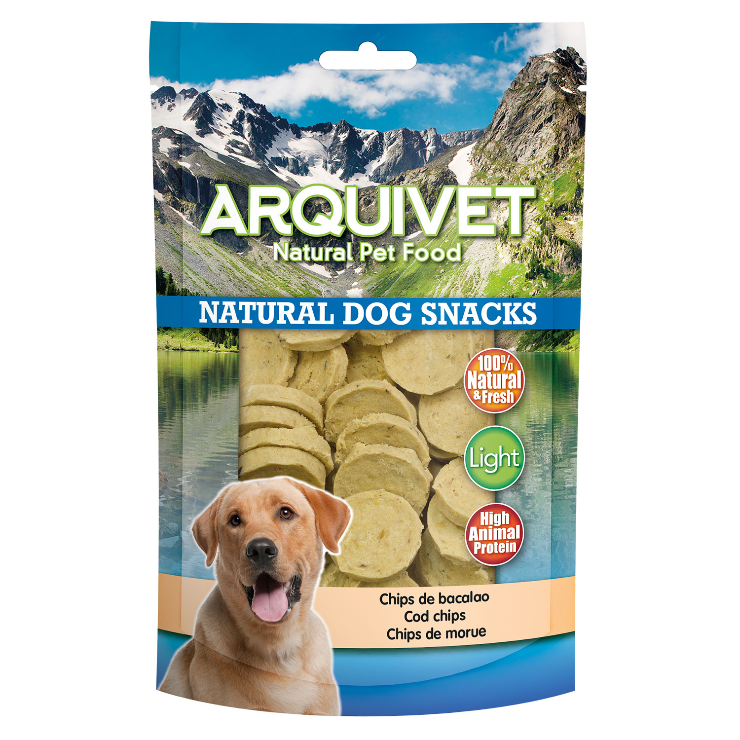 Miscota Arquivet Snack naturali con patatine Balalao per cani