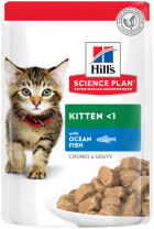 Science Plan Feline Kitten Multipack Huhn und blauer Fisch 85 gr