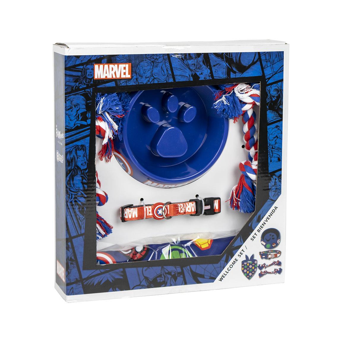 Miscota For Fan Pets Set regalo di benvenuto Captain America Avengers