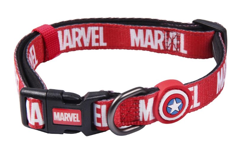 Miscota For Fan Pets Collare per cani Marvel Red