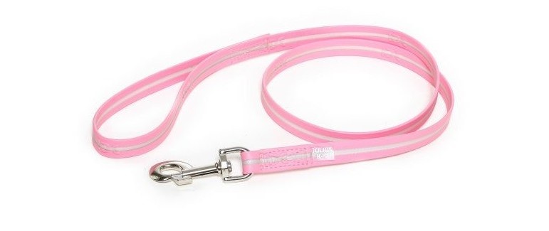 Miscota Julius K9 Guinzaglio senza maniglia per cani Lumino rosa