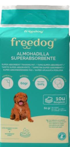 Freedog Empapadores Súper Absorbentes Grandes 60x90 cm - Miscota Peru