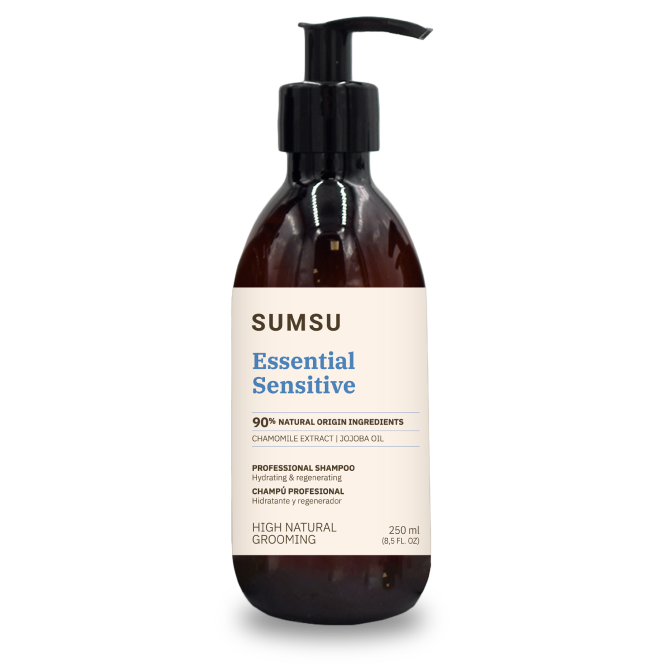 Miscota SUMSU Essential Sensitive Shampoo idratante vegano per cani e gatti