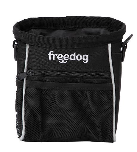 Miscota Freedog Borsa snack nera e grigia per cani