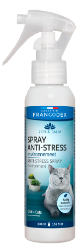 Francodex Spray anti-stress environnemental pour chats - Miscota France