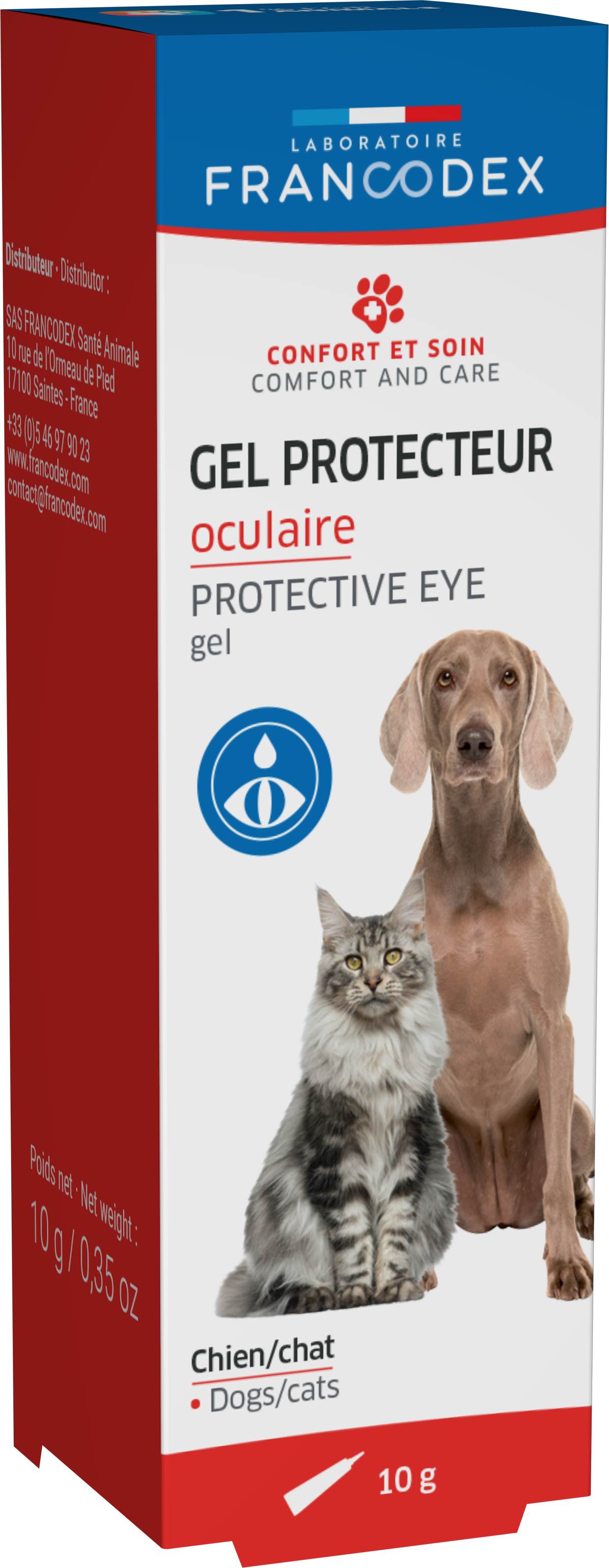 Miscota Francodex Gel Protector Ocular para Perros y Gatos