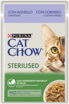 Comida Húmeda Ownat de Pollo y Salmón para gatos esterilizados 85