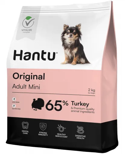 Hantu Mini Turkey is a natural food for adult small breed dogs.