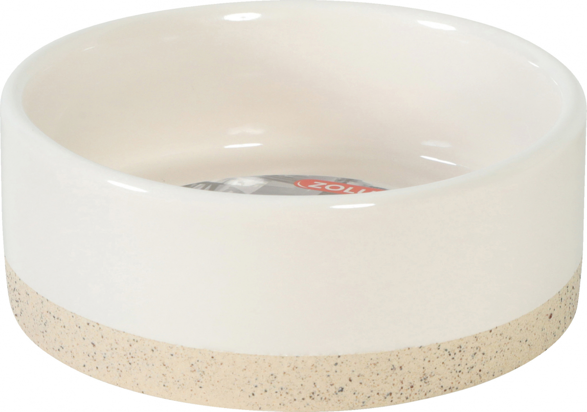 Miscota Zolux Ciotola in ceramica per cani e gatti Olaria Beige