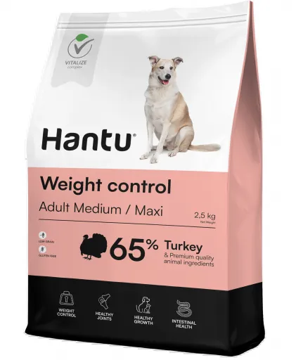 Hantu Pienso Adult Weight Control de Pavo para Perros Medianos y Grandes